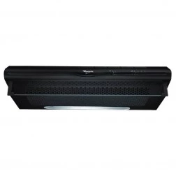 Hotte casquette 60 cm noir Whirlpool WSLCSE-65-AS-K