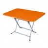 TABLE RECTANGULAIRE PLIANTE PVC  PEINT