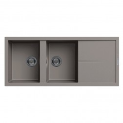 EVIER GRANIT FILO 116A GREGE 2 BACS FOCUS LINE