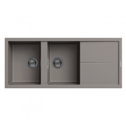 EVIER GRANIT FILO 116A GREGE 2 BACS FOCUS LINE