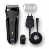 RASOIR ELECTRIQUE RECHARGEABLE BRAUN SÉRIES 3 300S NOIR