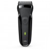 RASOIR ELECTRIQUE RECHARGEABLE BRAUN SÉRIES 3 300S NOIR