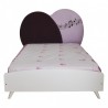 CHAMBRE ENFANT VIOLETTE PENDERIE 3 PORTES
