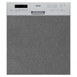 LAVE VAISSELLE SEMI ENCASTRABLE INOX 12 COUVERTS FOCUS