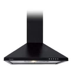 HOTTE PYRAMIDALE NOIRE 60 CM FOCUS