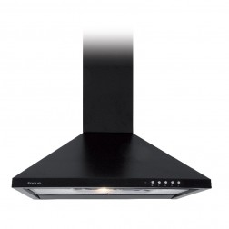 HOTTE PYRAMIDALE NOIRE 60 CM FOCUS