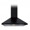 HOTTE PYRAMIDALE NOIRE 60 CM FOCUS
