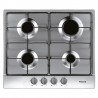PLAQUE 4 FEUX 60 CM INOX FOCUS