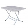TABLE RECTANGULAIRE PLIANTE PVC  PEINT