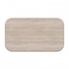 TABLE RECTANGULAIRE PLIANTE PVC  PEINT