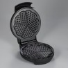 GAUFRIER SEVERIN 1300W INOX & NOIR REVÊTEMENT ANTI-ADHÉSIF SEVERIN