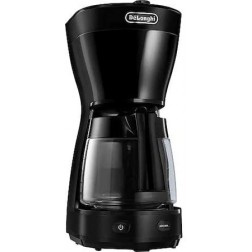 CAFETIÈRE FILTRE 1000W 10 TASSES NOIRE DELONGHI