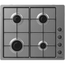 PLAQUE A GAZ CANDY 4 FEUX 60CM INOX