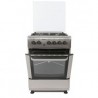 CUISINIÈRE 4 FEUX 60 CM PROCOOK INOX