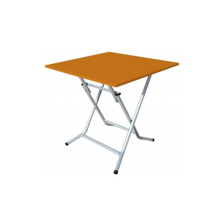 TABLE PLIANTE CARRE 70 x 70 cm PVC