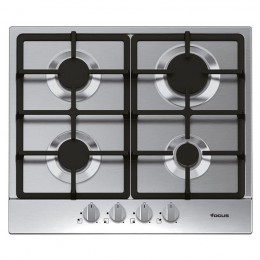PLAQUE FOCUS 4 FEUX INOX