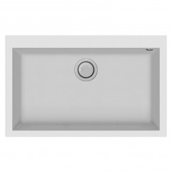 ÉVIER FOCUS 1 BAC BLANC