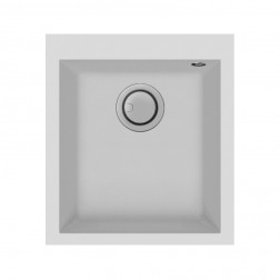 ÉVIER FOCUS 1 BAC BLANC