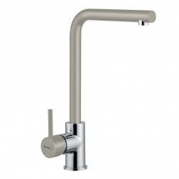 MITIGEUR GRÈGE FOCUS BEC D'ÉCOULEMENT ÉLEVÉ