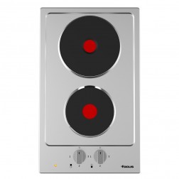 PLAQUE ELECTRIQUE FOCUS DEUX FEUX INOX