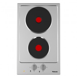 PLAQUE ELECTRIQUE FOCUS DEUX FEUX INOX