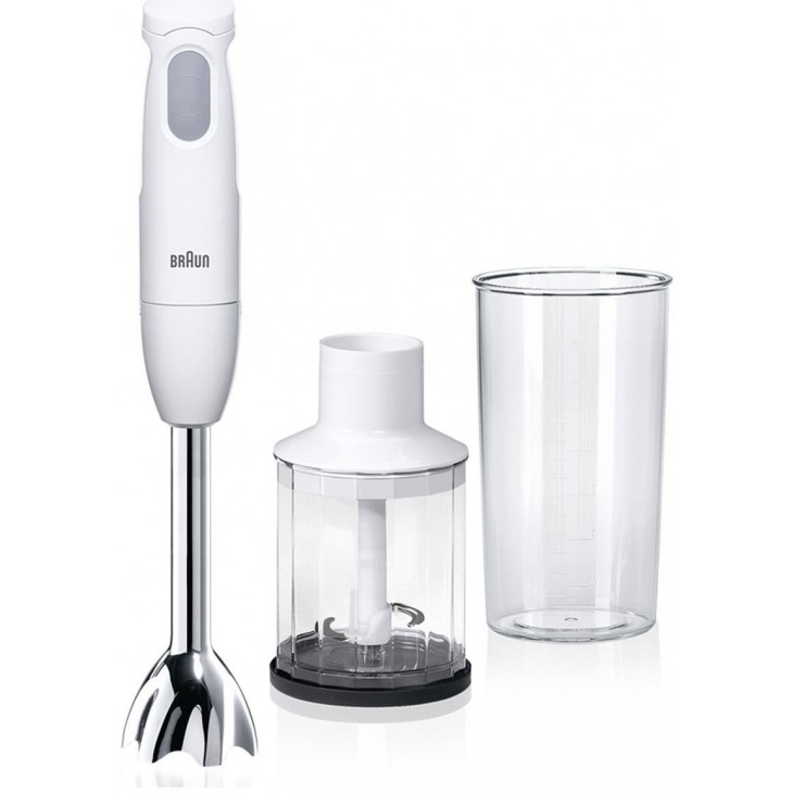 MIXEUR PLONGEANT BRAUN PESTO BLANC & GRIS MIXEUR PLONGEANT BRAUN PESTO BLANC & GRIS
