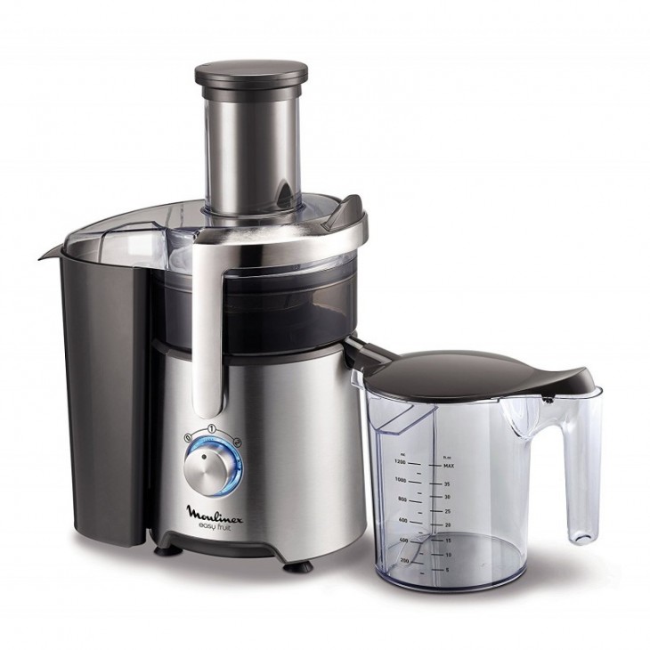 CENTRIFUGEUSE MOULINEX 2L 800W INOX & NOIR CENTRIFUGEUSE MOULINEX 2L 800W INOX & NOIR