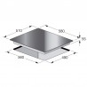 Plaque induction Focus 60 cm TORNADO
