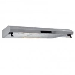 Hotte casquette Focus 90cm inox F902X