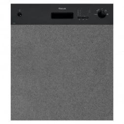 Lave-vaisselle semi-encastrable Focus 12 couverts noir F500B