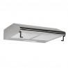 Hotte casquette Candy 60cm inox CFT610-4X
