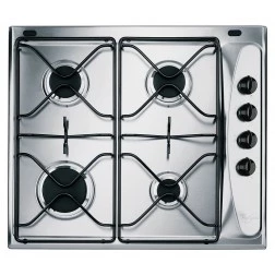 Plaque Whirlpool 4 feux inox AKM260IX