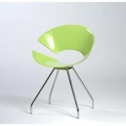Chaise Diva chromée