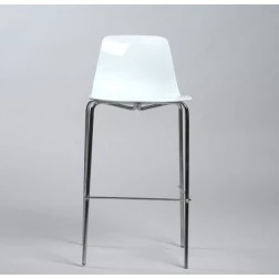 Tabouret Petite H75 chrome