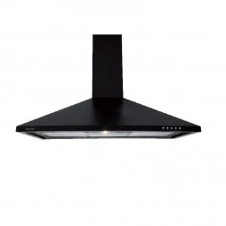 Hotte pyramidale Focus 90cm noir F905B