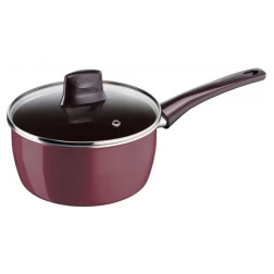 Casserole Tefal 16cm rouge avec couvercle D5052252
