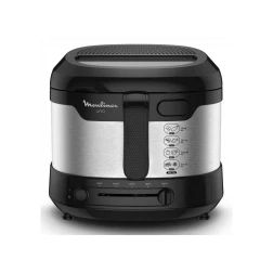 Friteuse Moulinex Uno noir & inox AF215D10