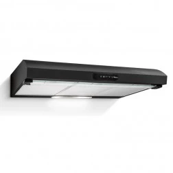 Hotte casquette Focus 90 cm noir F902B