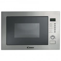 Micro-ondes encastrable Candy grill 25L silver MIC25GDFX