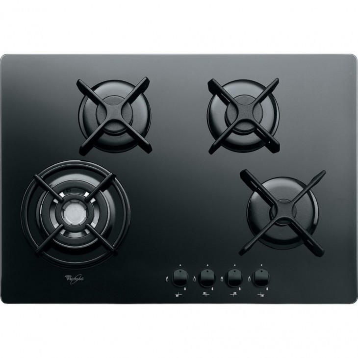 Plaque Whirlpool 4 feux vitro noir AKT5000NB