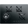 Plaque Whirlpool 4 feux vitro noir AKT5000NB