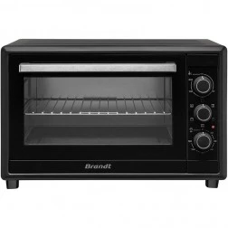 Four électrique Brandt chaleur tournante 42L noir FC420MUB