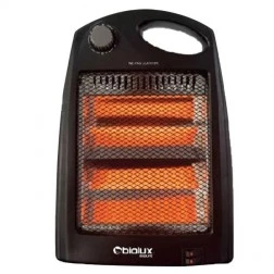 Chauffage électrique Biolux 800W noir RQ800