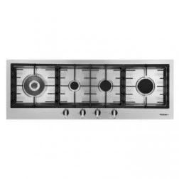 Plaque Focus 5 feux filotop inox FILO-124