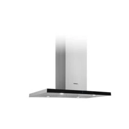 Hotte centrale Focus 120 cm inox + vitro noir SOFT-1020