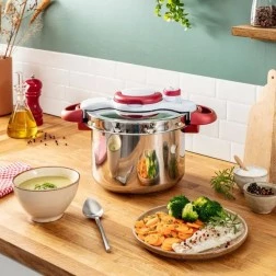 Cocotte-minute Tefal Clipso 6L avec contrôle P4620733