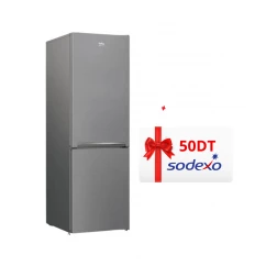 Combiné Beko No Frost 420L inox RCNA420SX