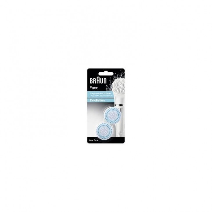 Lot de 2 brosses visage Braun SE80-FACE-RO385